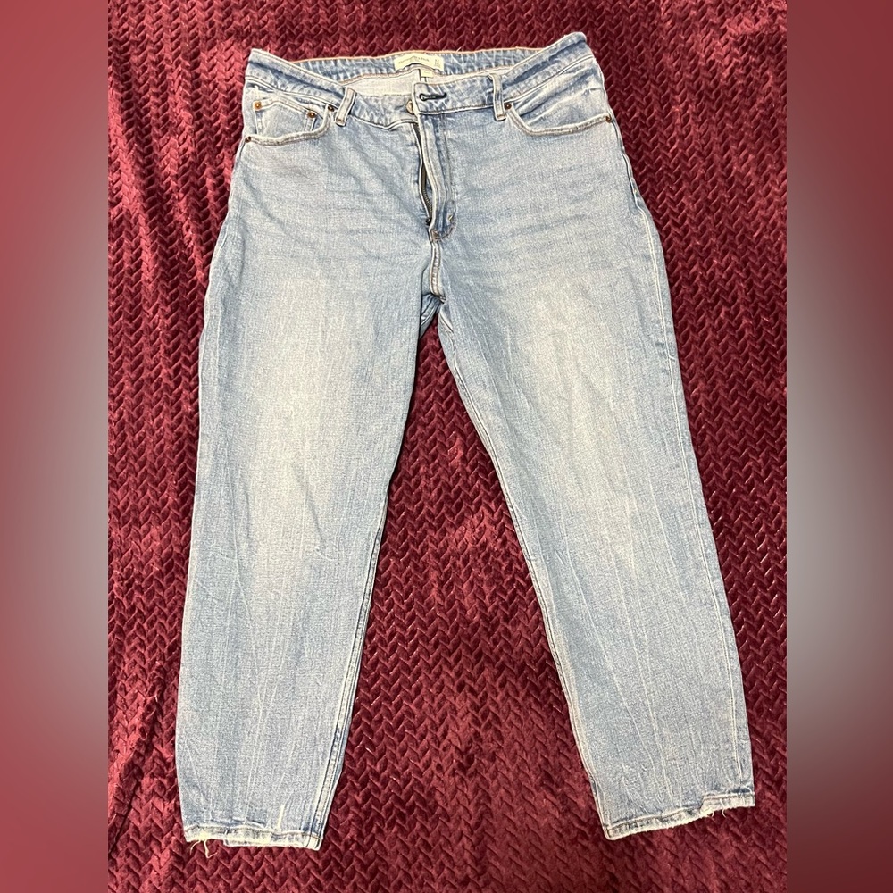Abercrombie & Fitch High Rise Blue Jeans